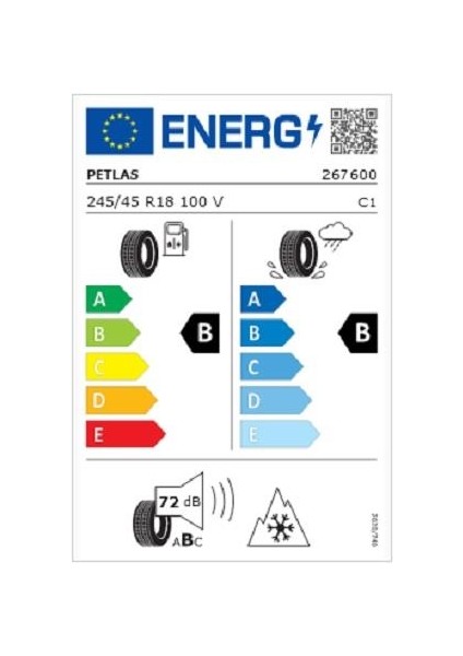 245/45 R18 100V Snowmaster 2 Sport Oto Kış Lastiği ( Üretim Yılı: 2025 ) fiyatları