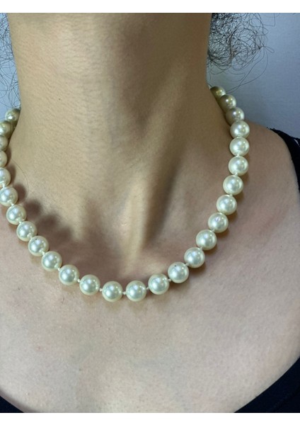 Beyaz Inci Kolye 20 cm modelleri