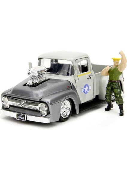 253255057 Jada Street Fighter 1956 Ford Pickup 1:24 Kız Erkek Çocuk Oyuncak Eğitici Oyuncaklar fiyatları