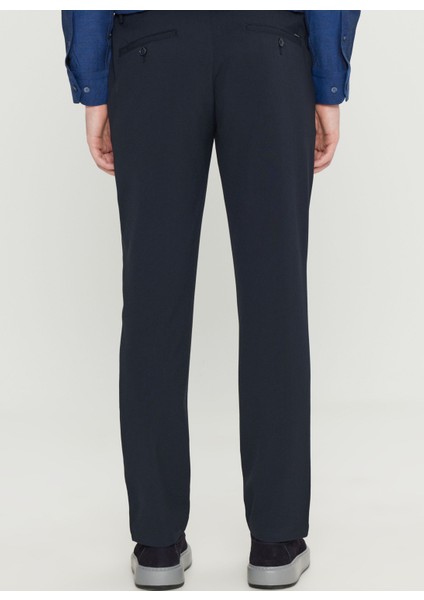 Bağlamalı Bel Normal Paça Jogger Lacivert Erkek Pantolon ACE001261525_LAC indirimleri