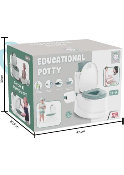 Lazımlık Potty - 0327U Kız Erkek Çocuk Oyuncak Eğitici Oyuncaklar