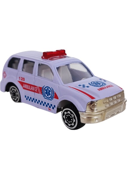 10 Parça Metal Ambulans Seti JP9103 fiyatları