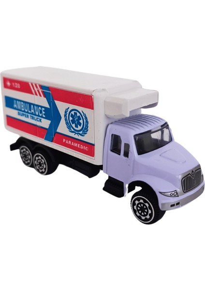 10 Parça Metal Ambulans Seti JP9103 fırsatları