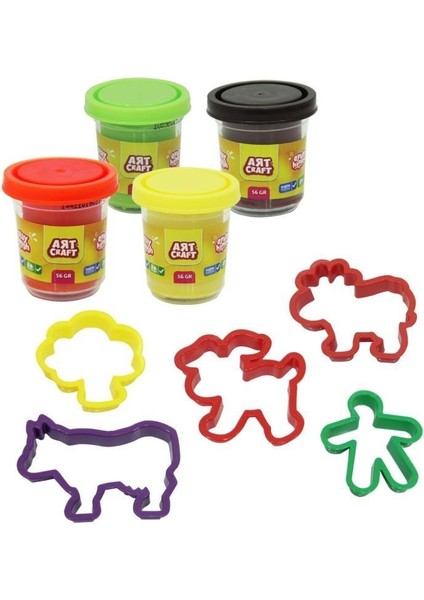 Dede Oyun Hamur Seti Hayvanlar Kız Erkek Çocuk Oyuncak Eğitici Oyuncaklar