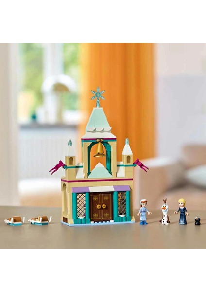 LEGO Disney Frozen Arendelle Karlar Ülkesi Şatosu 43265 Kız Erkek Çocuk Oyuncak Eğitici Oyuncaklar modelleri