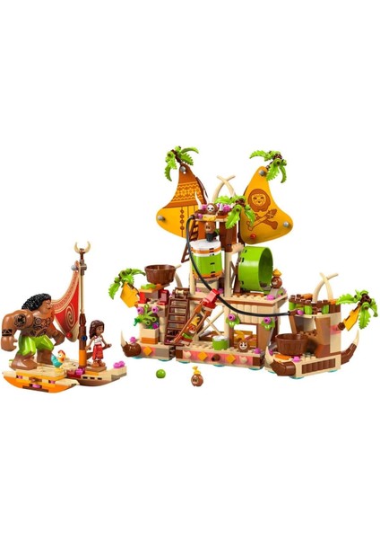 LEGO Disney Moana 2 Kakamora Gemisi 43258 Kız Erkek Çocuk Oyuncak Eğitici Oyuncaklar