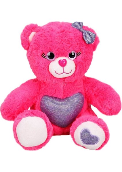 1512 Renkli Peluş Ayı 26CM Kız Erkek Çocuk Oyuncak Eğitici Oyuncaklar