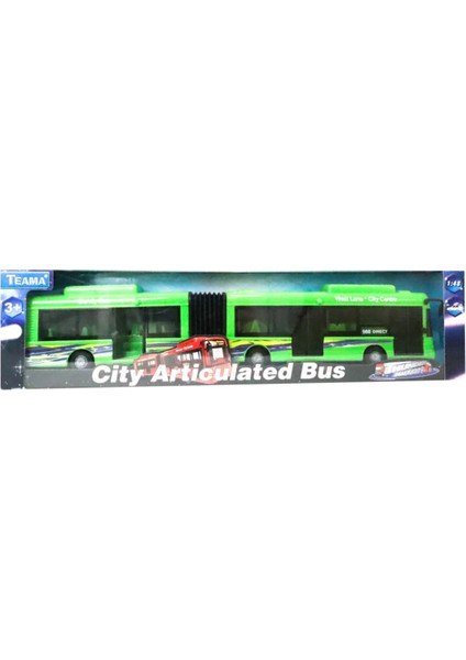 Kutulu Körüklü Yeşil Şehir Otobüsü Kız Erkek Çocuk Oyuncak Eğitici Oyuncaklar