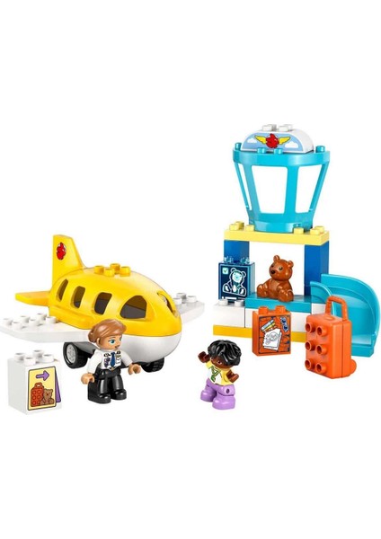 LEGO Duplo Kasabası Ilk Havaalanı Deneyimi Kız Erkek Çocuk Oyuncak Eğitici Oyuncaklar