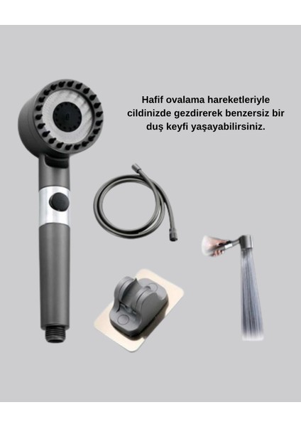 Yeni Nesil Masaj Uçlu Duş Başlığı – Cilt Rahatlatıcı ve Kas Gevşetici Spa Deneyimi fırsatları