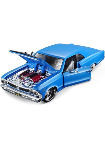 May 31333 1:24 1966 Chevrolet Chevelle Ss 396 Model Araba Kız Erkek Çocuk Oyuncak Eğitici Oyuncaklar fiyatları