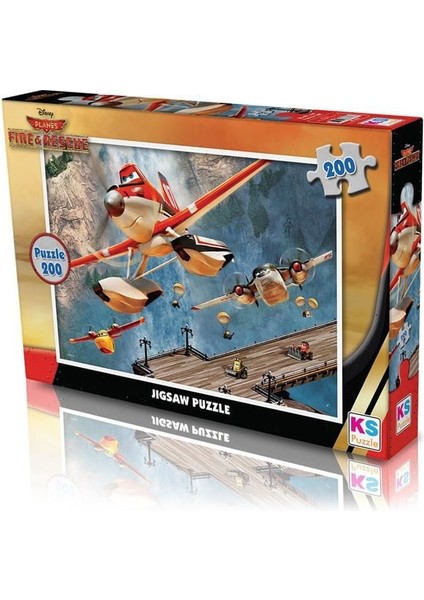 Pl 113 Puzzle 200 Parça -Ks Kız Erkek Çocuk Oyuncak Eğitici Oyuncaklar