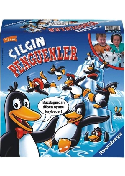 221486 Çılgın Penguenler -Ravensburger Kız Erkek Çocuk Oyuncak Eğitici Oyuncaklar