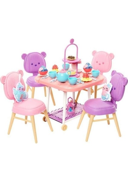 HMM65 My First Barbie - Ilk Barbie Bebeğim Çay Partisi Oyun Seti Kız Erkek Çocuk Oyuncak Eğitici Oyu modelleri