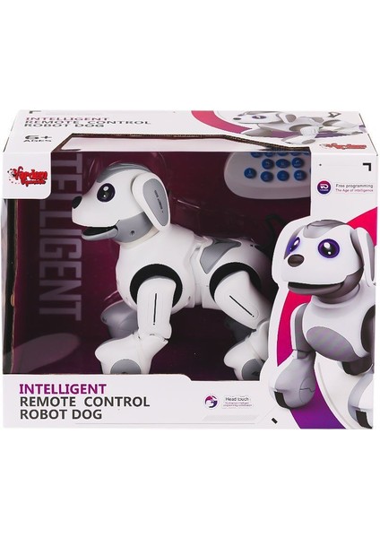 G52 Kumandalı Şarjlı Interaktif Akıllı Robot -Vardem Oyuncak Kız Erkek Çocuk Oyuncak Eğitici Oyuncak