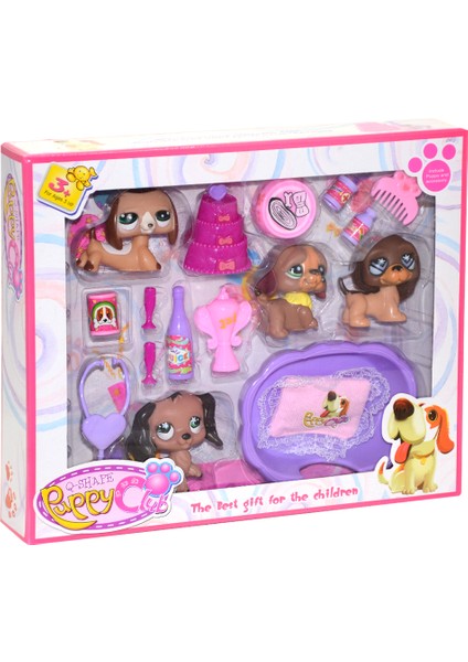 CL2105ABC Puppy Club Köpekçik Oyun Seti Kız Erkek Çocuk Oyuncak Eğitici Oyuncaklar modelleri