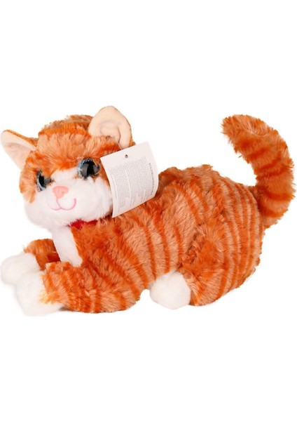 KZL-1609032 Peluş Miyavlayan Kedi - Stokta Olan Gönderilir Kız Erkek Çocuk Oyuncak Eğitici Oyuncakla
