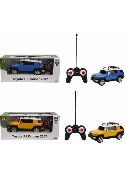 1/24 F/f Araba Fj Cruıser 27MHZ 2r Kız Erkek Çocuk Oyuncak Eğitici Oyuncaklar