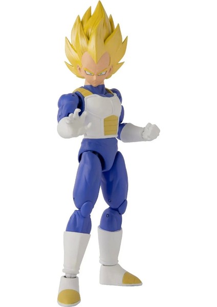 Bandai Dragon Ball Super Saiyan Vegeta Poz Verilebilir Figür 16CM Kız Erkek Çocuk Oyuncak Eğitici Oy