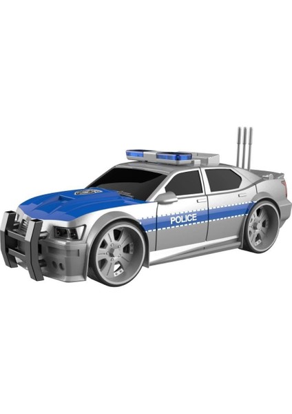 WY620A-B 1:16 Sürtmeli Sesli Işıklı Polis Arabası Kız Erkek Çocuk Oyuncak Eğitici Oyuncaklar modelleri