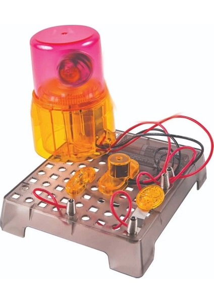 Elektrikli Alarm Bilim Seti Kız Erkek Çocuk Oyuncak Eğitici Oyuncaklar