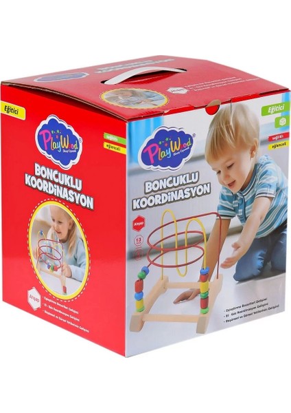 Ahşap Boncuklu Koordinasyon Kız Erkek Çocuk Oyuncak Eğitici Oyuncaklar fiyatları