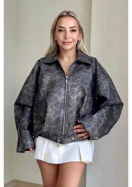 Ithal Rahat Kalıp Eskitme Model Deri Ceket fiyatları