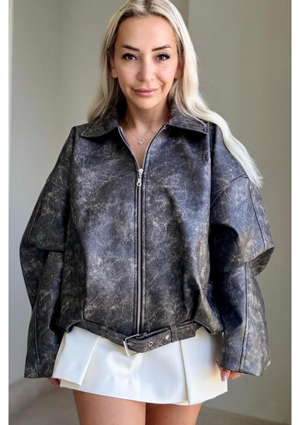 Ithal Rahat Kalıp Eskitme Model Deri Ceket indirimleri