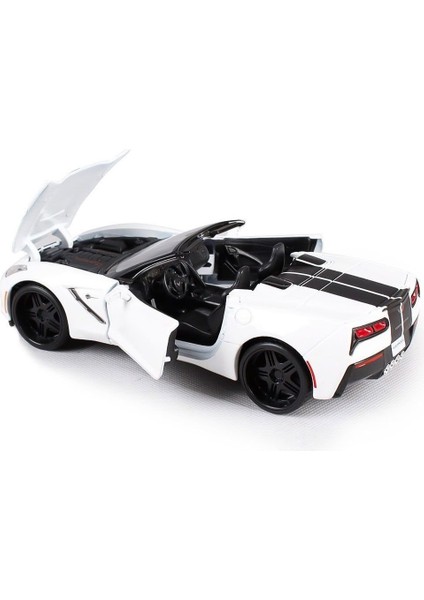 May 32501 2014 Corvette Stingray 1:24 Model Araba -Necotoys Kız Erkek Çocuk Oyuncak Eğitici Oyuncakl modelleri