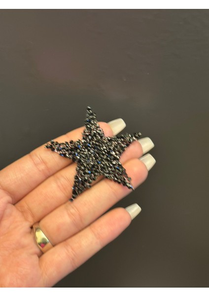 5x5 cm Ütü Ile Yapışan Taşlı Yıldız Arma Dikiş Aplike Aksesuar fırsatları