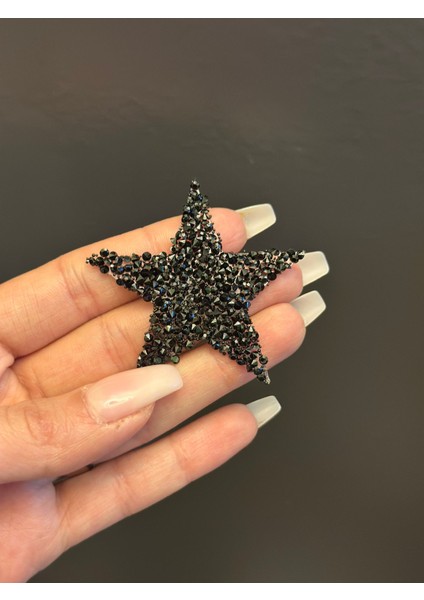 5x5 cm Ütü Ile Yapışan Taşlı Yıldız Arma Dikiş Aplike Aksesuar indirimleri