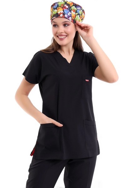 Bflex Unisex Likralı Yarasa Kol Tek Üst - 6403 Siyah Soft modelleri