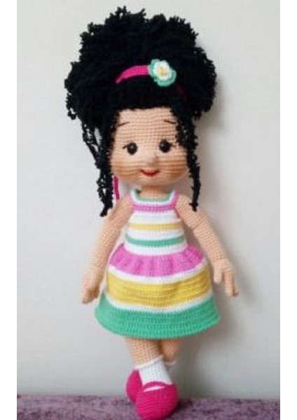 Mutlu Bebek Amigurumi Organik Oyuncak