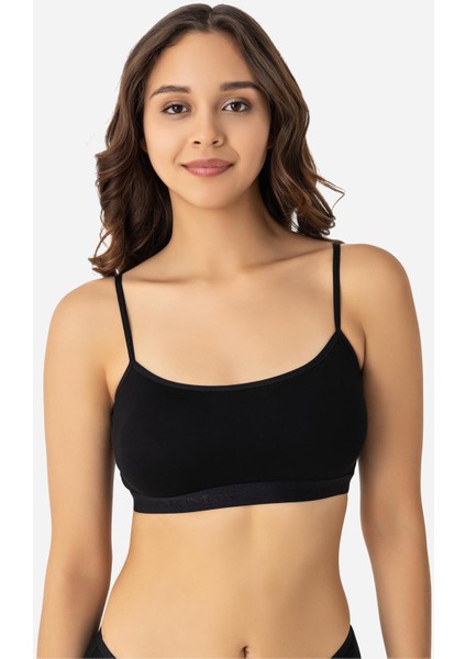 Kadın Bambu Ip Askılı Çıkarılabilir Pedli Büstiyer Renkli 3'lü Paket fiyatları