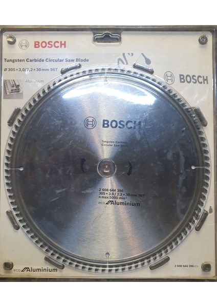 Alüminyum Daire Testere Bıçağı 305MM * 3.0/2.2 * 30MM