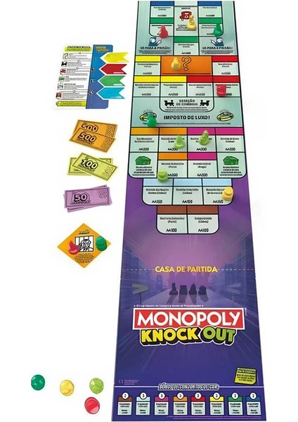 Monopoly Knockout Kız Erkek Çocuk Oyuncak Eğitici Oyuncaklar fiyatları