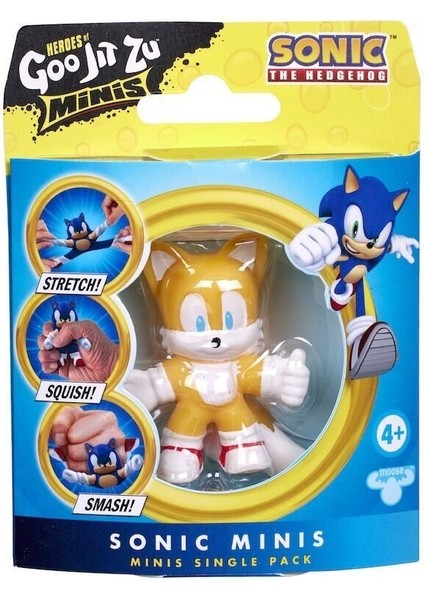 GJN07000 Goojitsu Sonic Minis Tekli Figür Kız Erkek Çocuk Oyuncak Eğitici Oyuncaklar