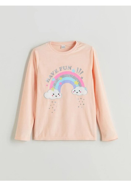 Bisiklet Yaka Kız Çocuk Pijama Takımı (W5) fiyatları