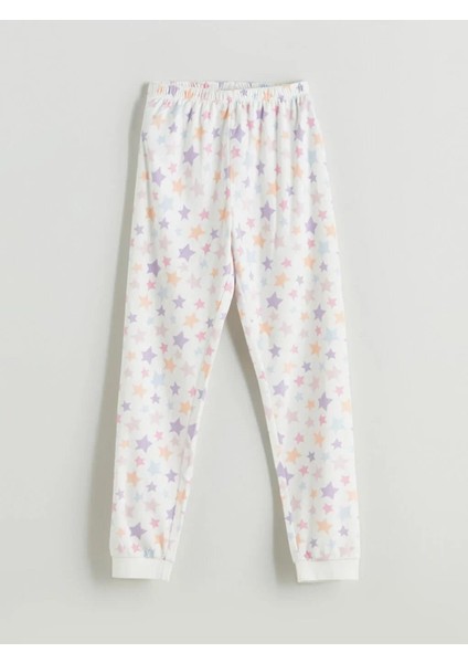 Bisiklet Yaka Kız Çocuk Pijama Takımı (W5) indirimleri