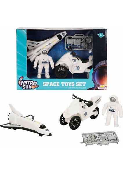 4293 Astro Sun Uzay Araçları Oyun Seti -Sunman Kız Erkek Çocuk Oyuncak Eğitici Oyuncaklar