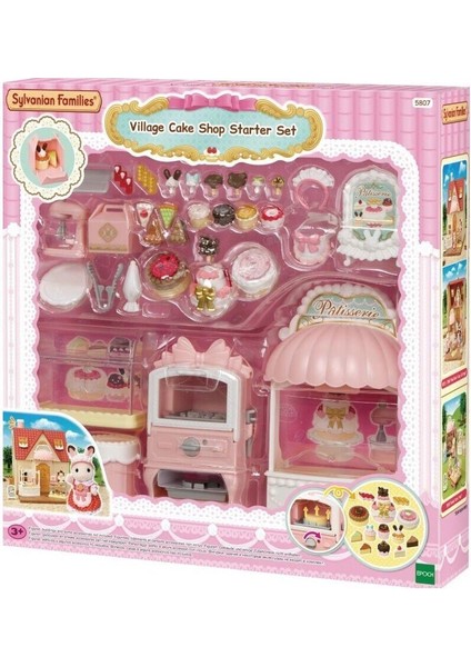 5807 Sylvanian Families Kasaba Pasta Dükkanı Oyun Seti +3 Yaş Kız Erkek Çocuk Oyuncak Eğitici Oyunca