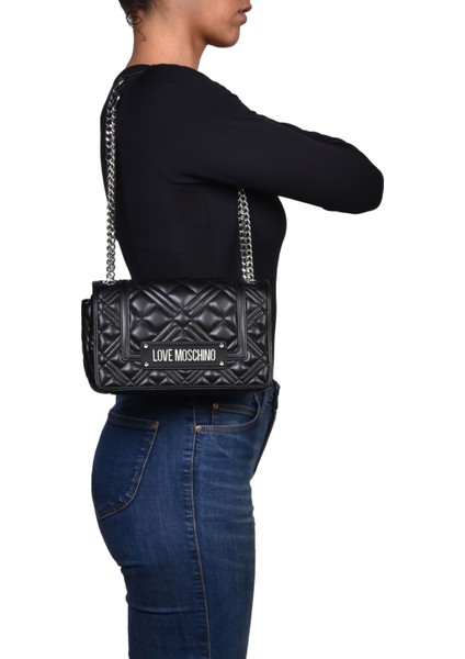 Siyah Kadın Omuz Çantası JC4001PP1N000 fırsatları