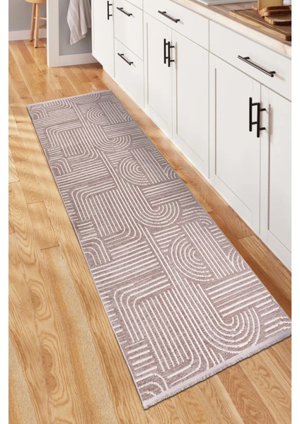 Revna Yolluk Halı | Yıkanabilir, Kaymaz Taban, Modern Koridor ve Antre Kilimi