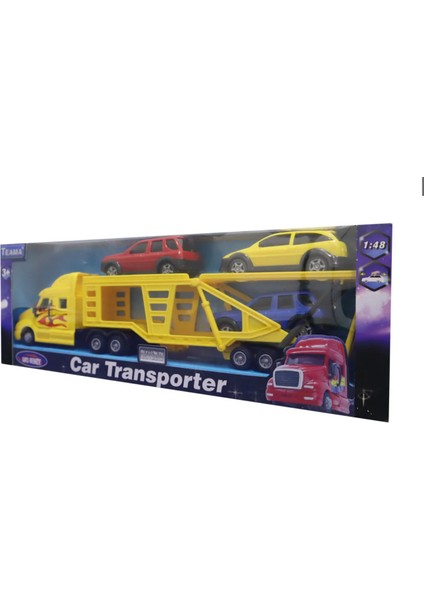 Araç Taşıyıcı Plastik Sarı Tır Kız Erkek Çocuk Oyuncak Eğitici Oyuncaklar fiyatları