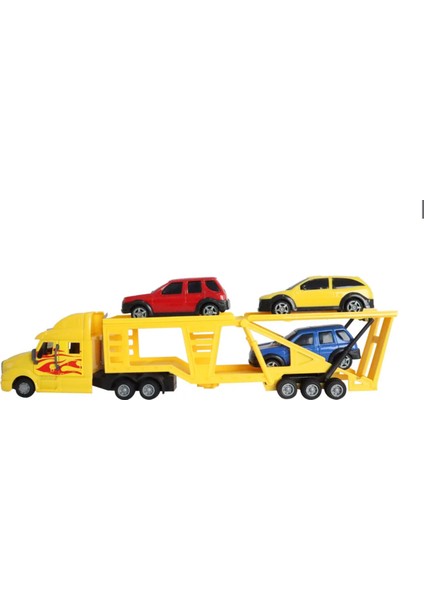Araç Taşıyıcı Plastik Sarı Tır Kız Erkek Çocuk Oyuncak Eğitici Oyuncaklar modelleri