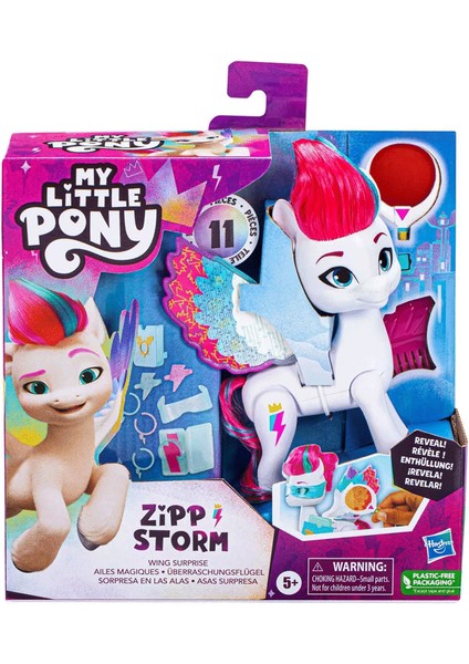 F6346 My Little Pony Kanat Sürprizi +3 Yaş Kız Erkek Çocuk Oyuncak Eğitici Oyuncaklar