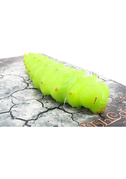 Strech Yeşil Tırtıl Kız Erkek Çocuk Oyuncak Eğitici Oyuncaklar