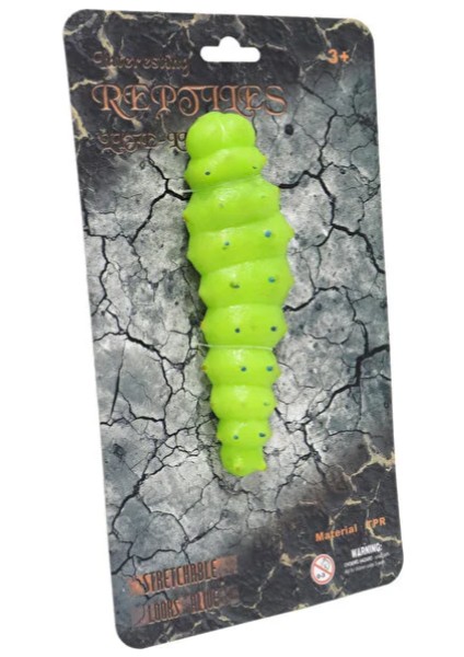 Strech Yeşil Tırtıl Kız Erkek Çocuk Oyuncak Eğitici Oyuncaklar modelleri