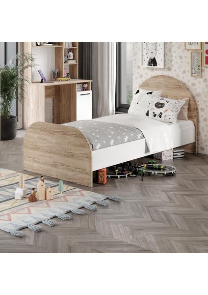 Ildır Cocuk Odası Takımı Tamamı Mdf Flora ve Beyaz fırsatları