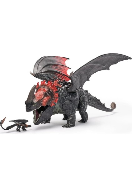 Ejderhayı Nasıl Eğitirsin? Red Death Figür 28CM Kız Erkek Çocuk Oyuncak Eğitici Oyuncaklar